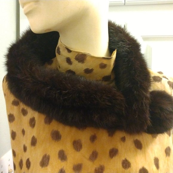❤️Vintage Genuine Mink Fur Collar or Headband Adjustable